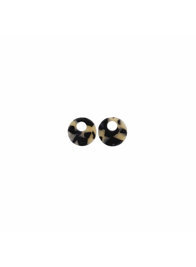 Bauer Basics oorbelhangers Rond S Licht Schildpad