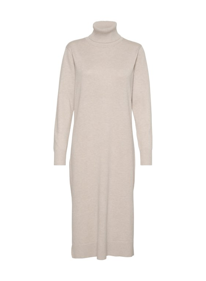Jurk MilaSZ Rollneck Gray Morn Melange