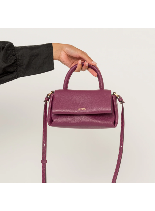 LouLou tas Mae Pruim/Goudkleurig