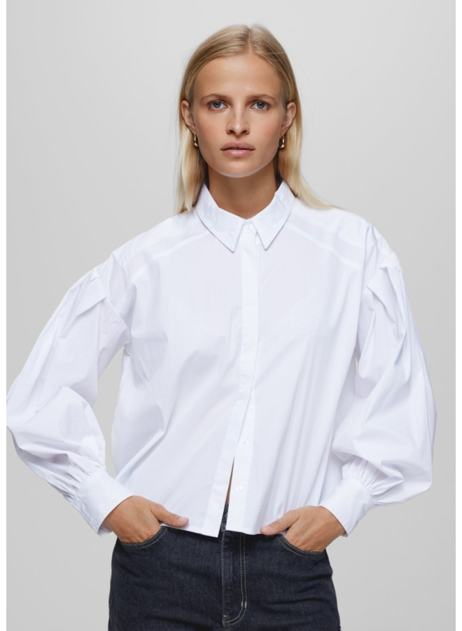 Blouse Eudora Lana Bright White