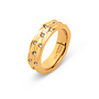 Melano Friends ring Elena CZ Crystal Goudkleurig