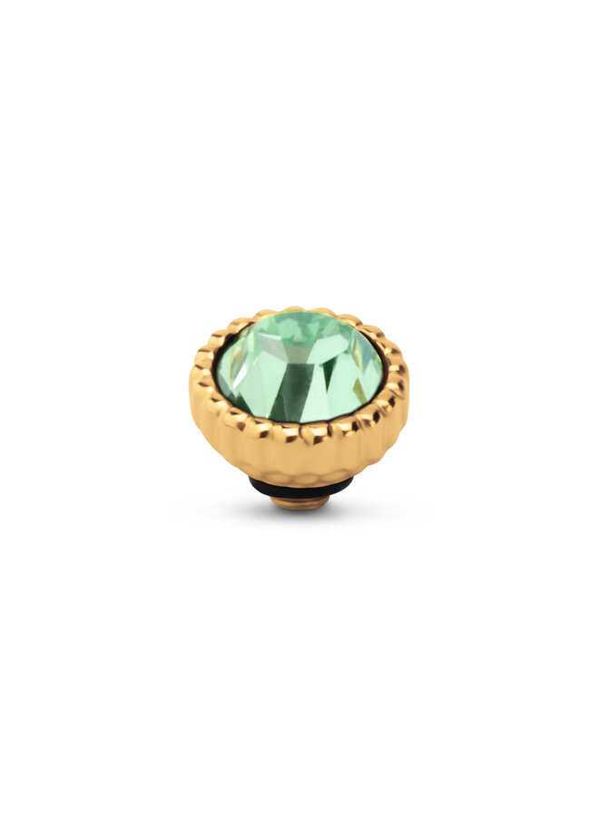 Melano Twisted meddy Bali Petite CZ Chrysolite Goudkleurig