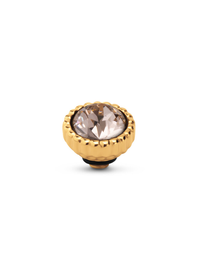 Melano Twisted meddy Bali Petite CZ Silk F. Goudkleurig
