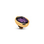 Melano Twisted meddy Misty CZ Purple Goudkleurig