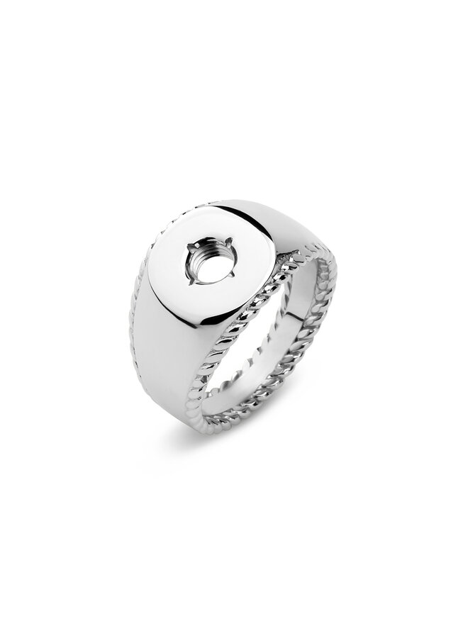 Melano Vivid ring Venny Zilverkleurig