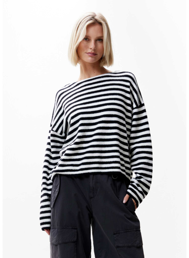 Trui Soft Stripe Black