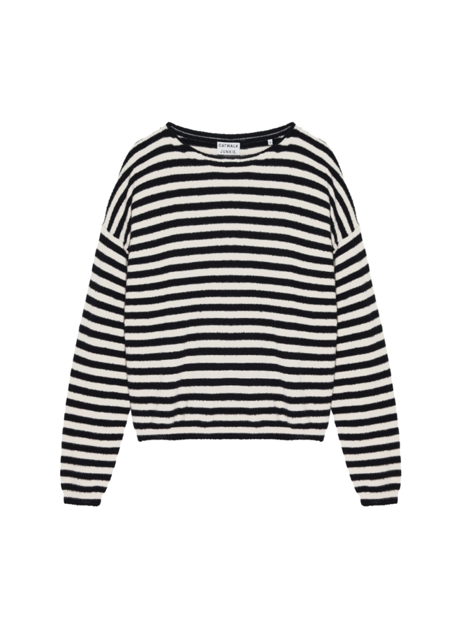 Trui Soft Stripe Black