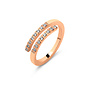 Melano Friends ring Lexy CZ Rosékleurig