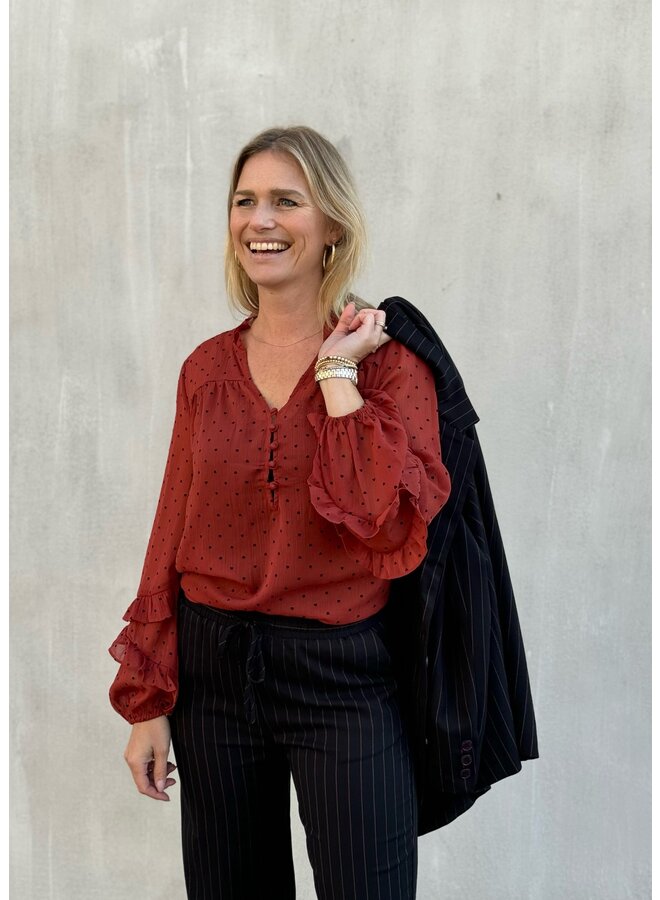 Blouse Nola Brick