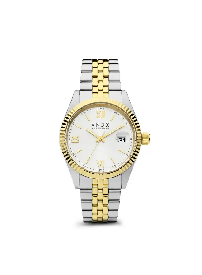 VNDX horloge Dare Devil XL MT43008-02 Zilver-/Goudkleurig