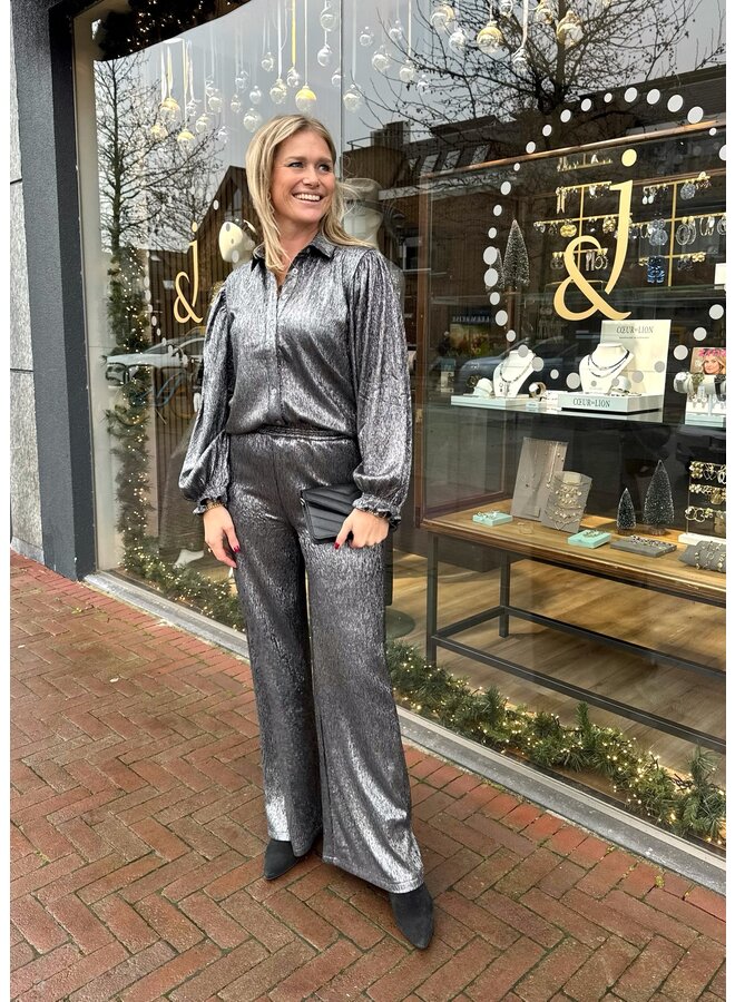 Broek Madison Dark Silver