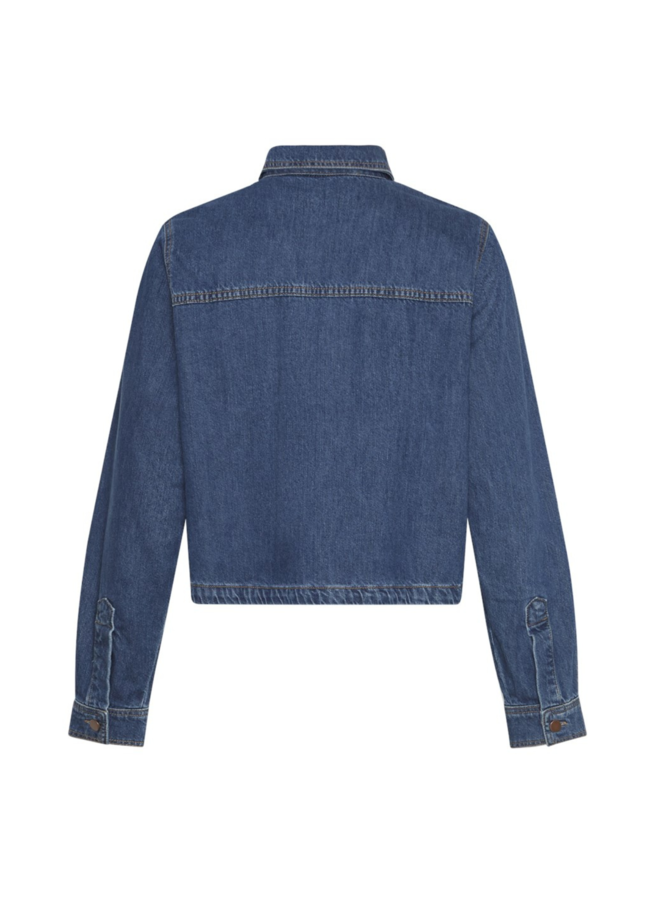 Blouse Adalyn Elena Mid Blue Wash