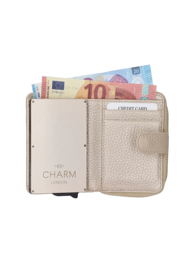Charm London portemonnee Washington Champagne