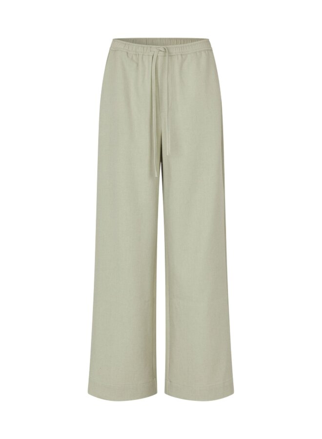 Broek Christoff-M Pistachio Green Melange