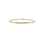 Sparkling Jewels armband Crystal Tube Goudkleurig