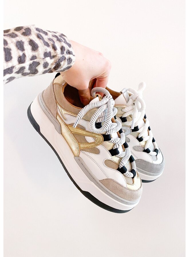 Sneakers Walton Denim Champagne/Grey