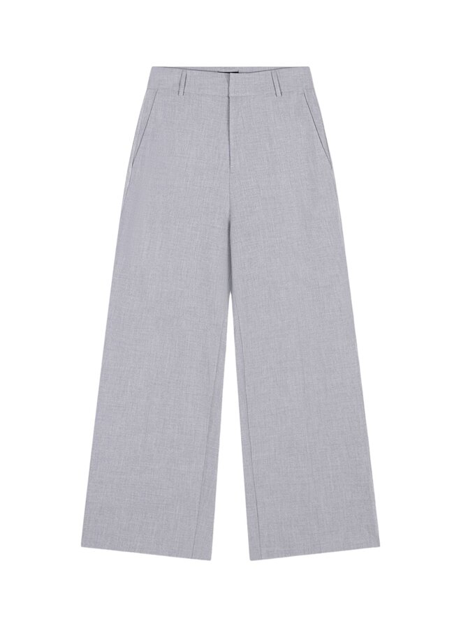 Broek Foil Stripe Light Grey Melange
