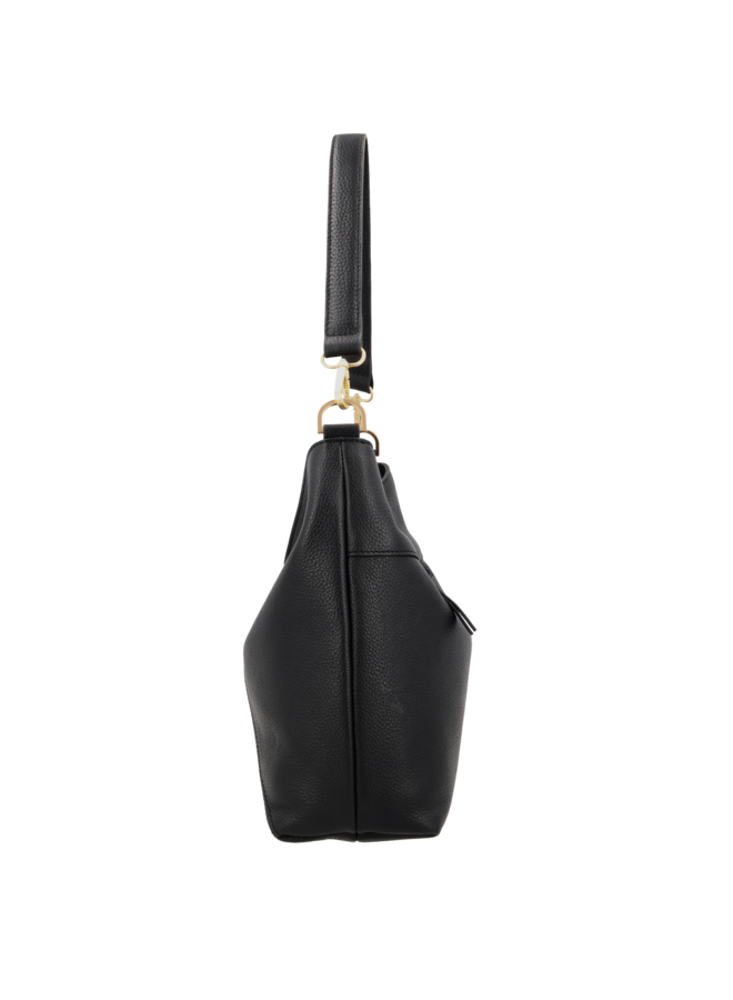 LouLou tas Sabine Zwart/Goudkleurig