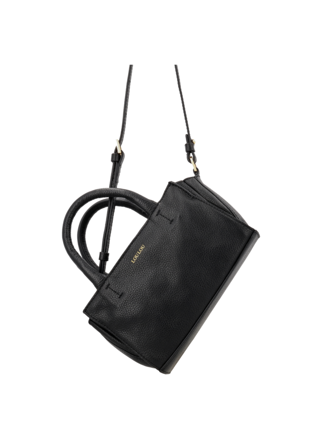 LouLou tas Elise Zwart/Goudkleurig