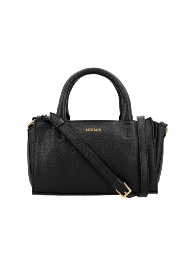 LouLou tas Elise Zwart/Goudkleurig