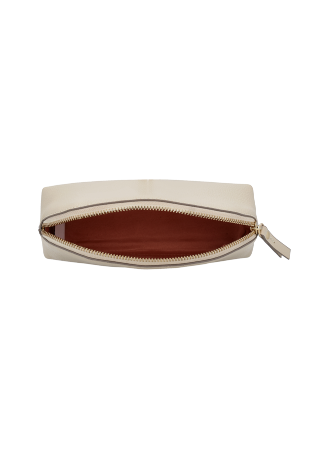 LouLou make-up tas Madame Jolie Beige/Goudkleurig