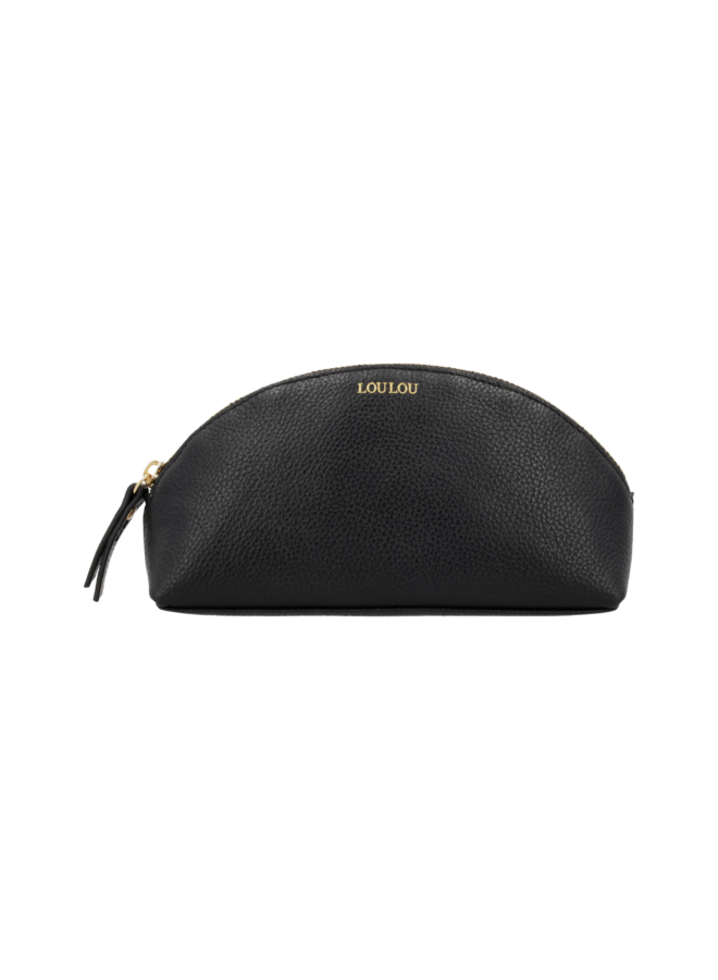 LouLou make-up tas Madame Jolie Zwart/Goudkleurig