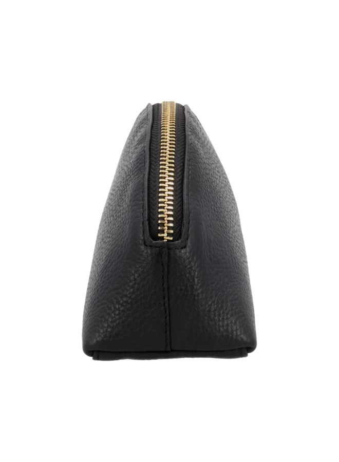LouLou make-up tas Madame Jolie Zwart/Goudkleurig