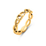 Melano Twisted ring Tenley Goudkleurig