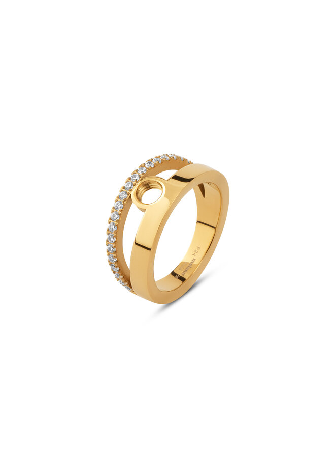 Melano Vivid ring Valen Goudkleurig