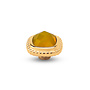 Melano Vivid meddy Bali CZ Square Bright Yellow Goudkleurig