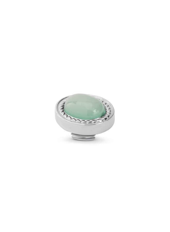 Melano Vivid meddy Twinkle Soft Green Zilverkleurig