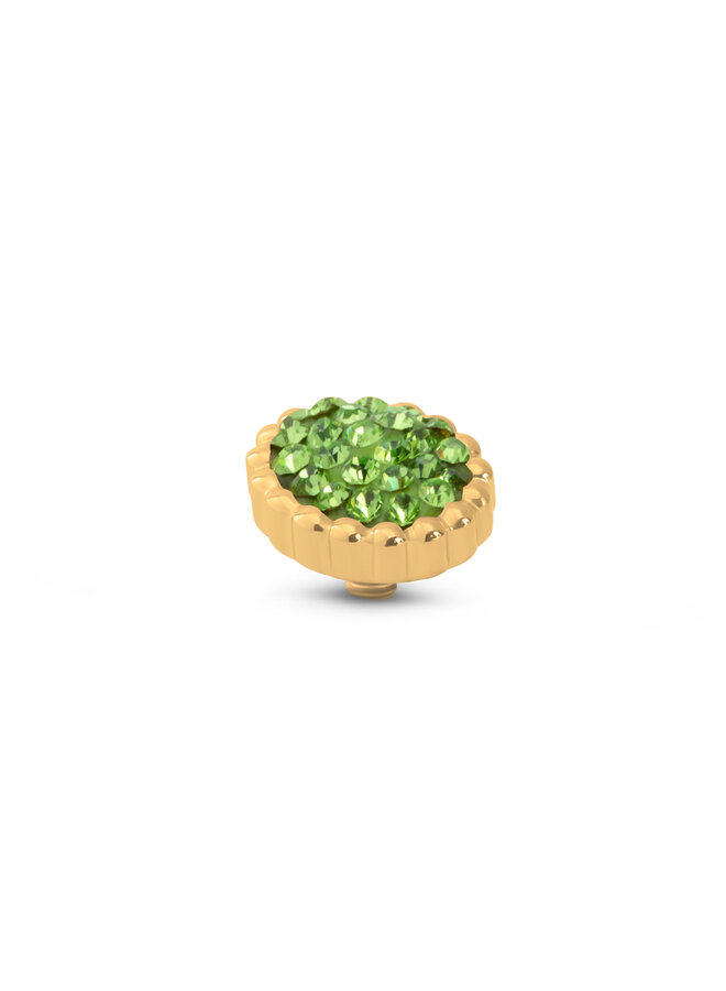 Melano Twisted meddy Bali Flate Stone Lime Goudkleurig