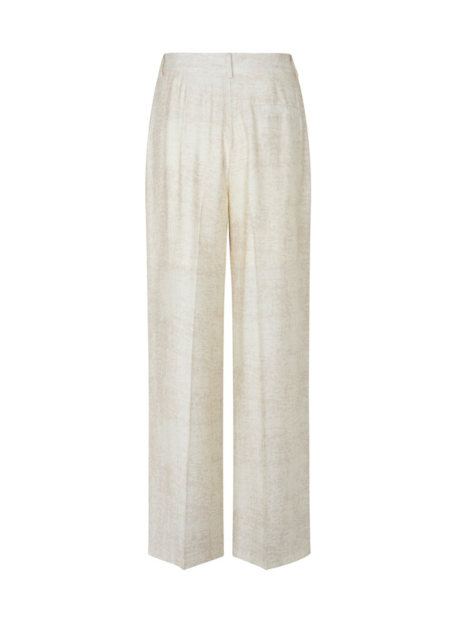 Broek Christiana Long-M Oyster Valana Print