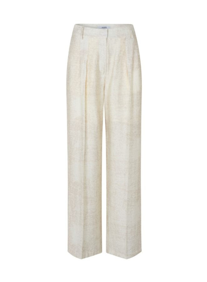 Broek Christiana Long-M Oyster Valana Print