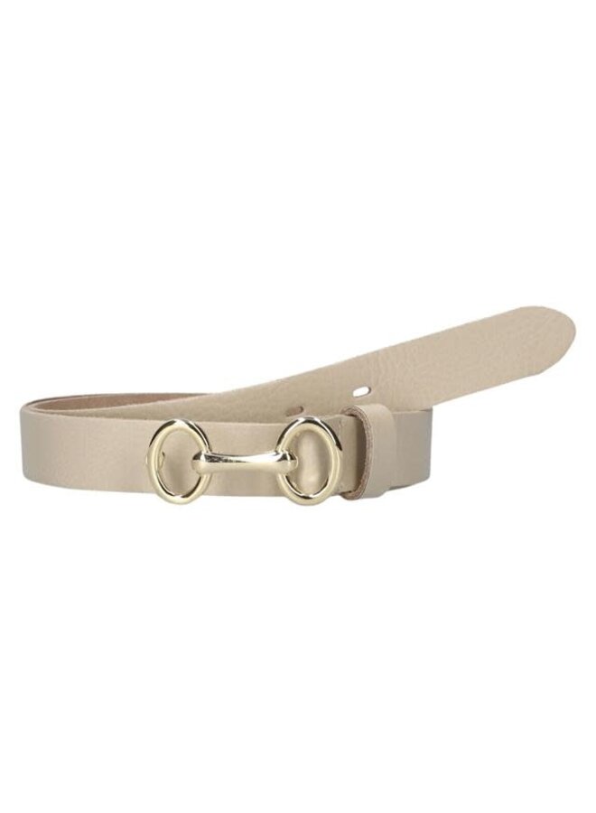 Elvy riem Minnesota 25170 Ecru/Goudkleurig