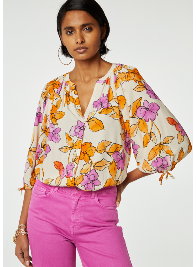 Blouse Cooper Orchid Garden