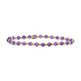 Sparkling Jewels armband Interstellar Amethyst Goudkleurig