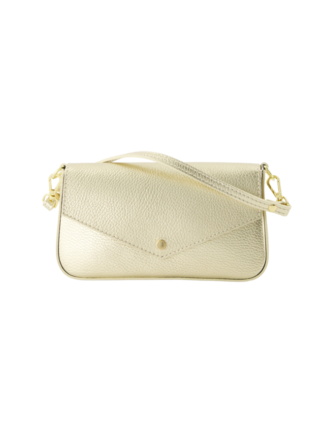 Jewelz tas Brandy Classic Grain Goudkleurig