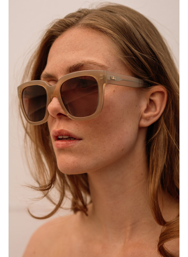 iKKi zonnebril Holly 80-3 Transparent Taupe/Gradient Brown