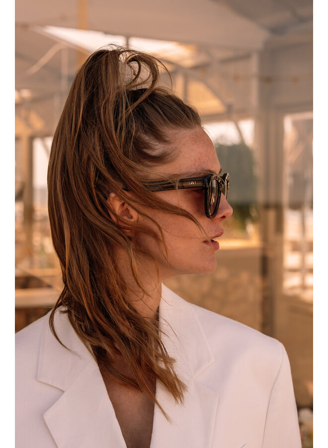 iKKi zonnebril Claire 41-2 Transparent Grey/Gradient Brown