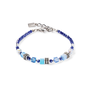 COEUR de LION armband 4565/0700 Blauw/Zilverkleurig