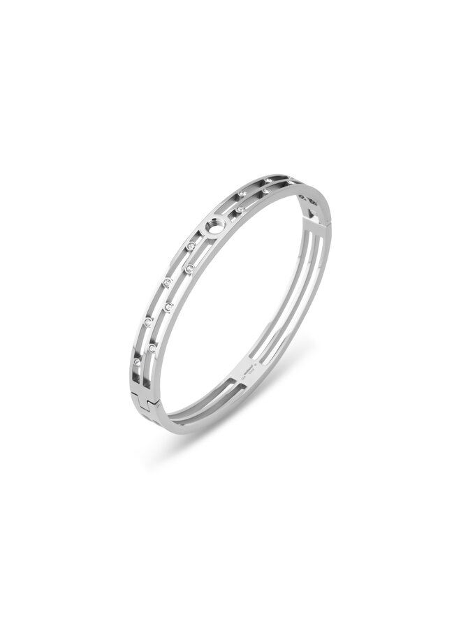 Melano Vivid armband Vara Zilverkleurig