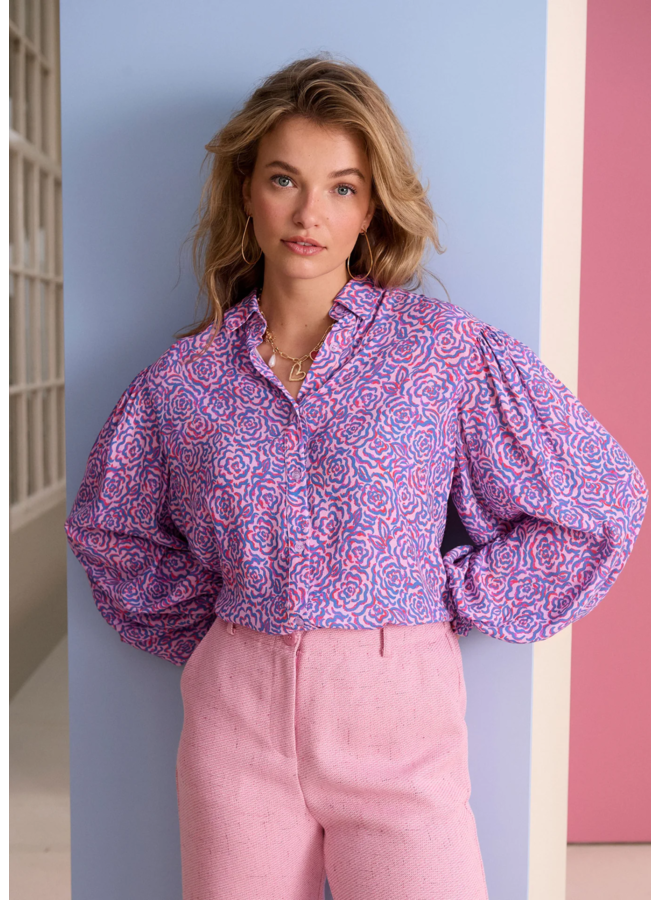Blouse Alyssa Blue Rose