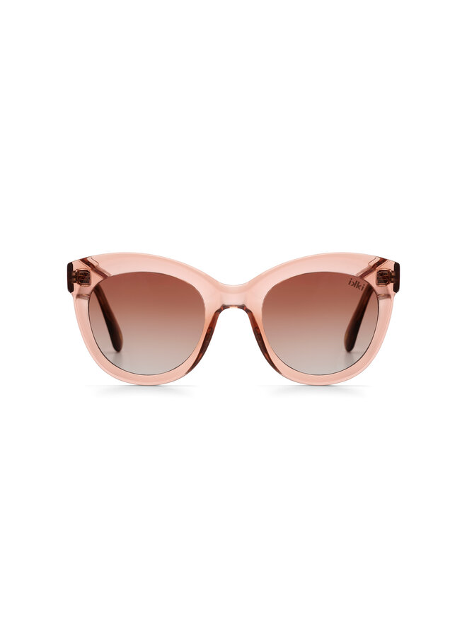 iKKi zonnebril Claire 41-1 Transparent Pink/Gradient Brown