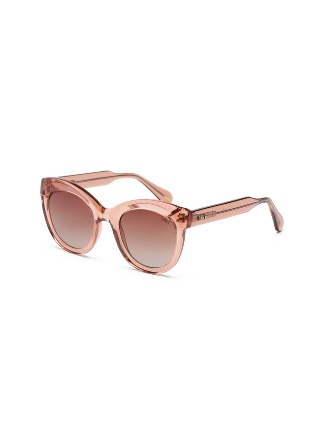iKKi zonnebril Claire 41-1 Transparent Pink/Gradient Brown