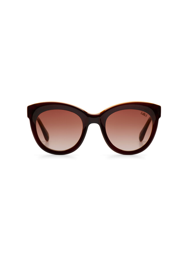 iKKi zonnebril Claire 41-4 Gold Brown/Gradient Brown
