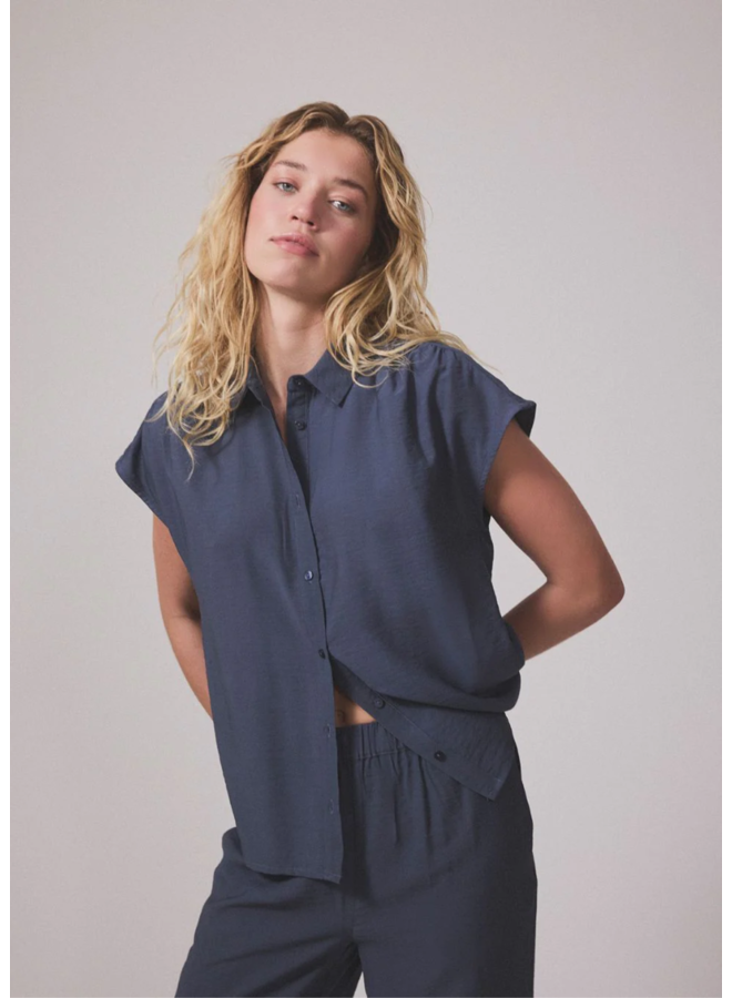 Blouse NickiMD SS Ombre Blue