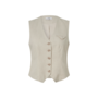 Gilet Flavio-M Natural Linen