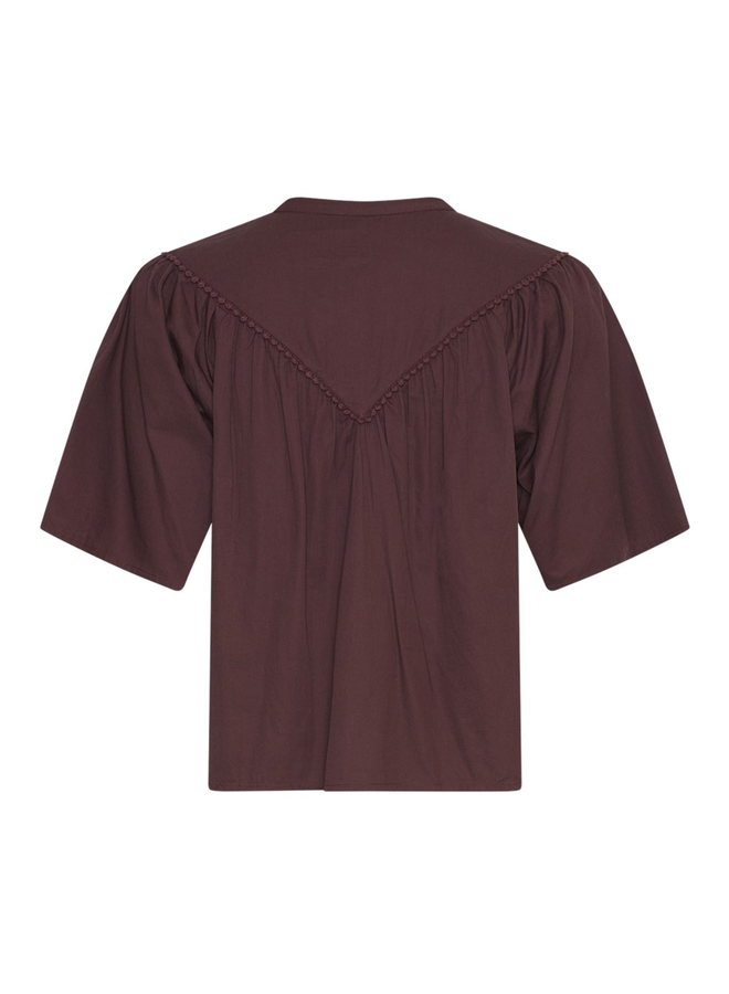 Blouse Ethelyn Fudge