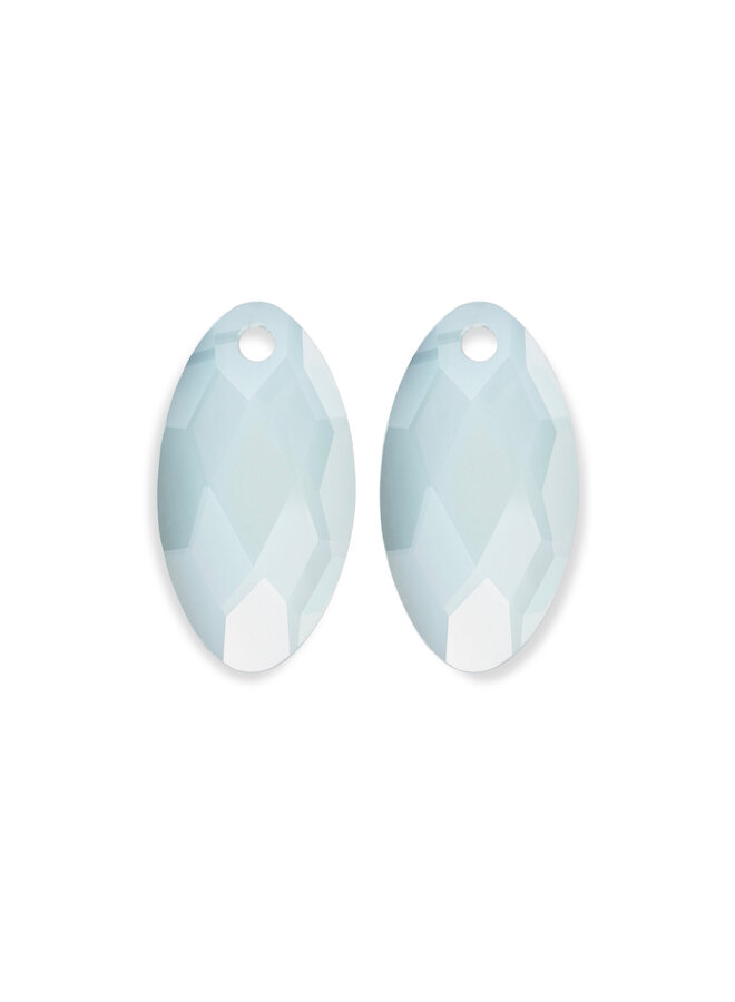 Sparkling Jewels oorbel Edelstenen Leaf Opalite